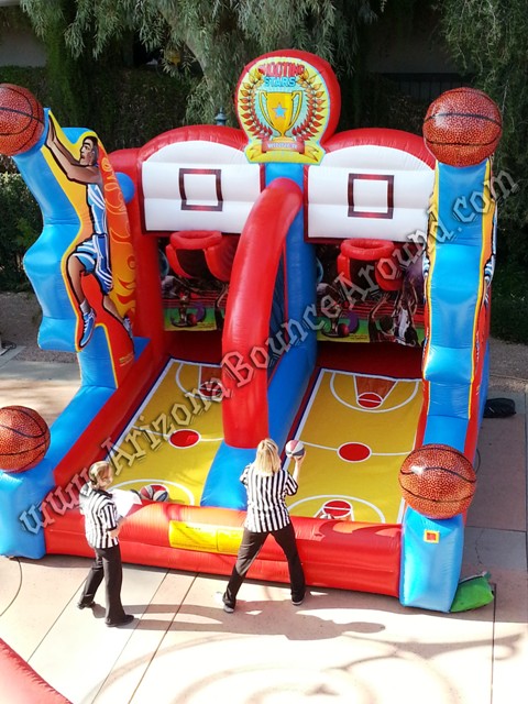 Rental basketball hoop games Denver Colorado
